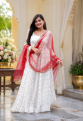 Festive Wear Georgette Stitched Anarkali Gown