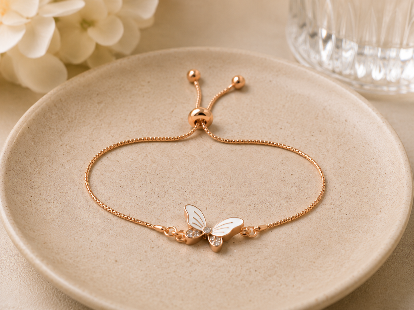 Infinity Hubs Beautiful Pearl Butterfly Bracelet Bangles For Women And Girls Best Gift for Festival