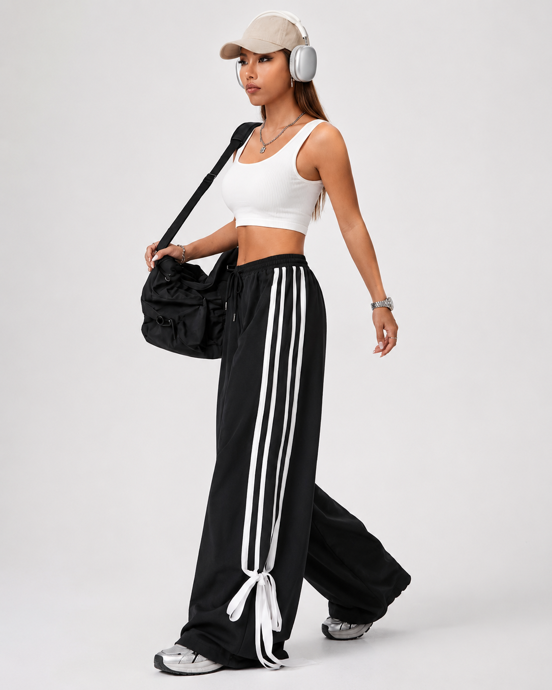 Women &Girls Casual Regular Trouser