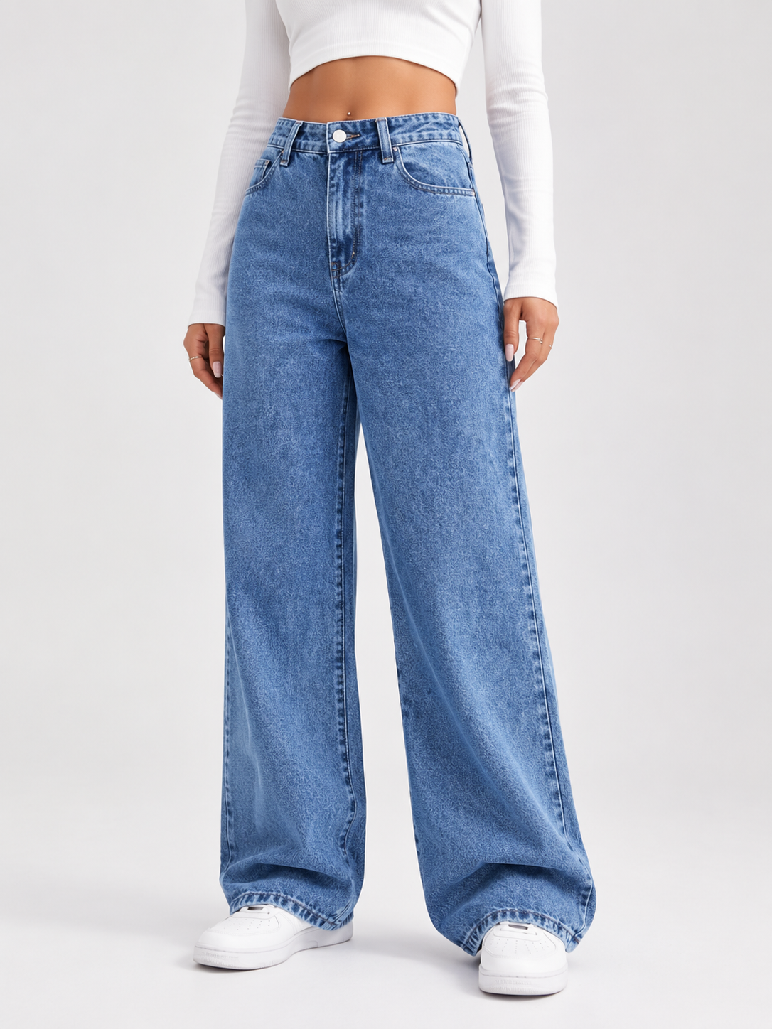 WOMEN'S HIGH RISE STRAIGHT/BOYFRIEND FIT JEANS