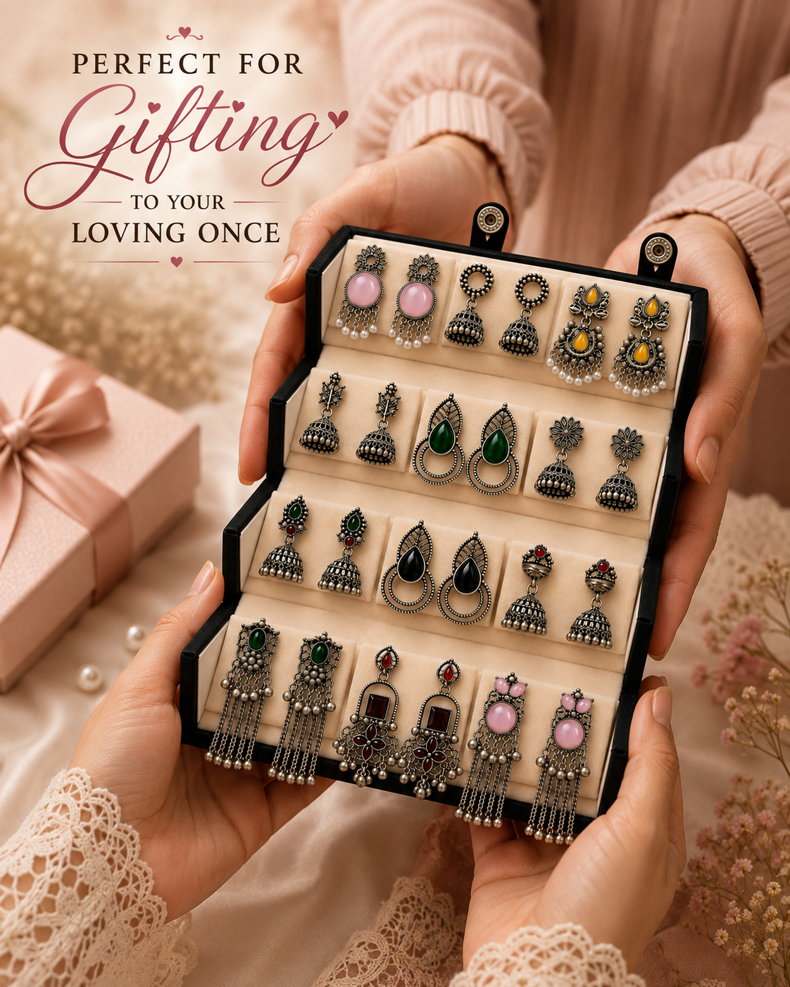 Earrings for Women & Girls | Designer Jhumki Earrings | Ethnic Party Wear Jewellery for Women