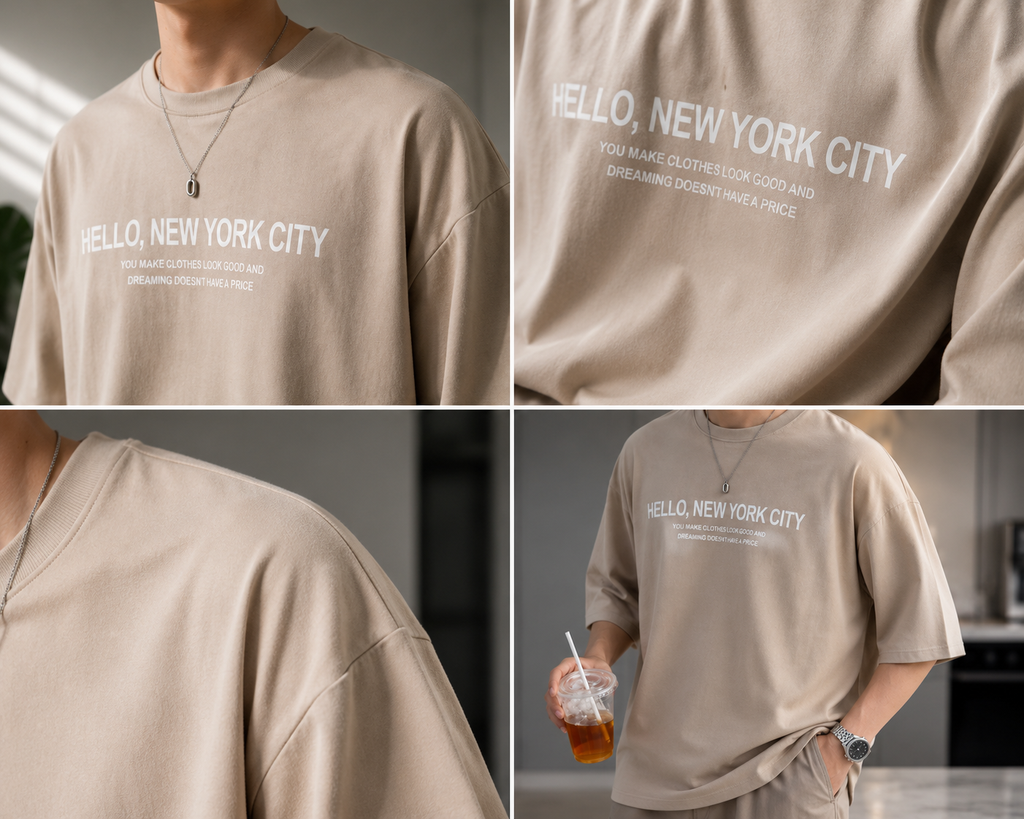 Men's Fashion Printed T-Shirt, Casual Wear, Streetwear Style, Graphic Tee