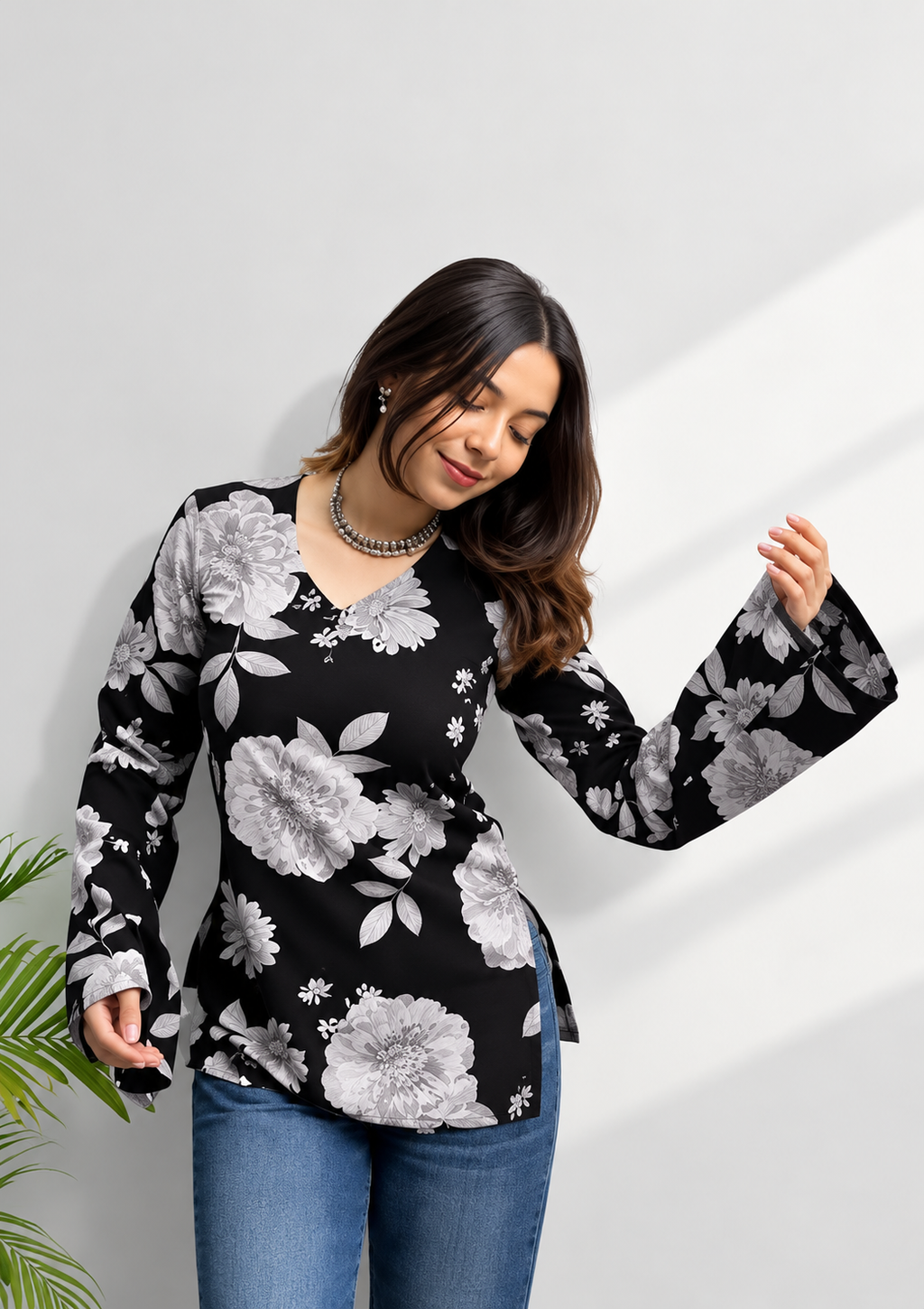 premium kurti and palazoos set for women