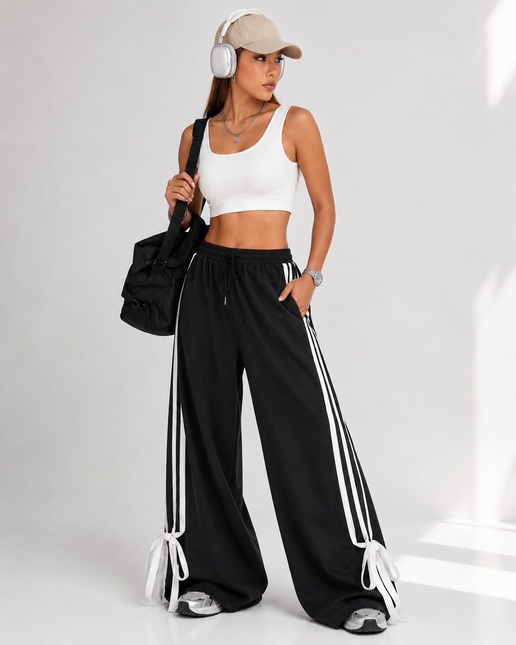 Women &Girls Casual Regular Trouser