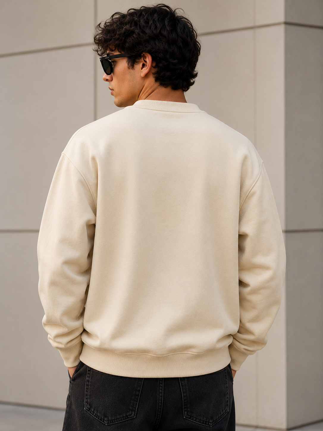 fleece Men's Sweatshirt  Pullover