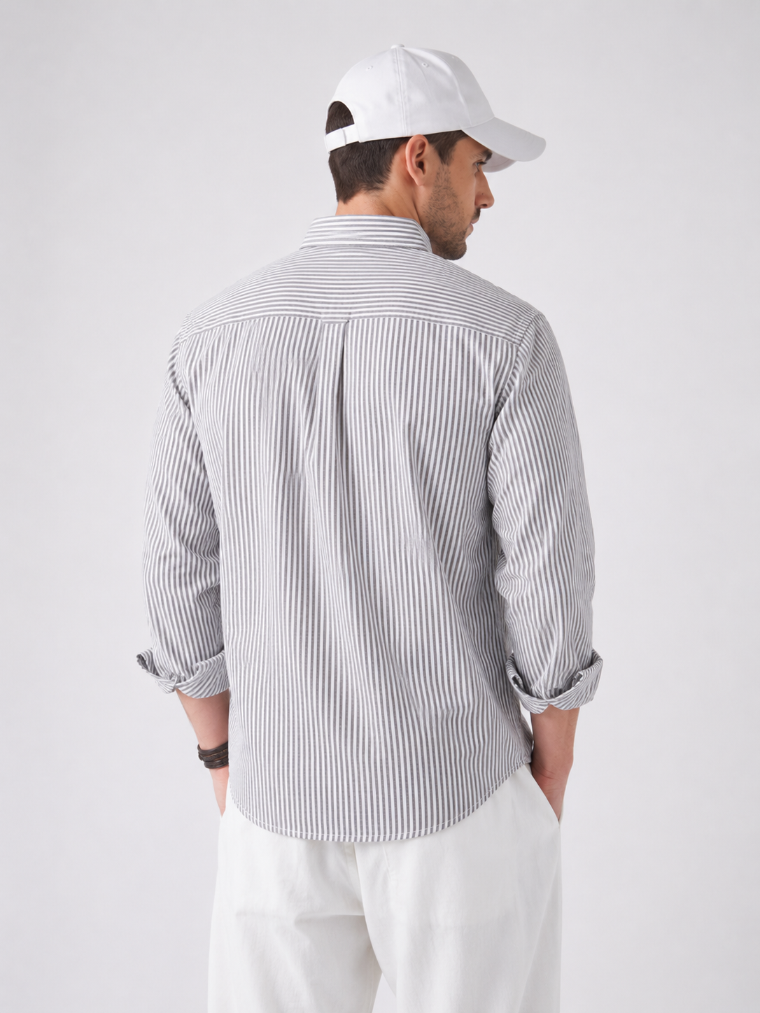 premium Cotton Lining Regular Fit Solids Full Sleeves Men's Casual Shirt