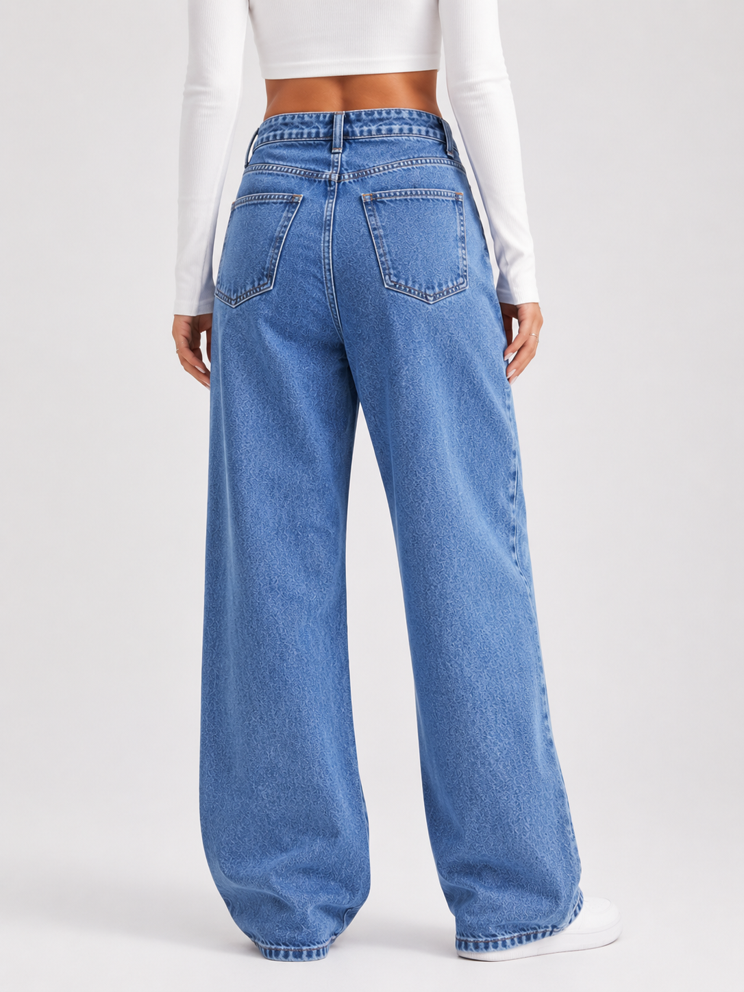 WOMEN'S HIGH RISE STRAIGHT/BOYFRIEND FIT JEANS