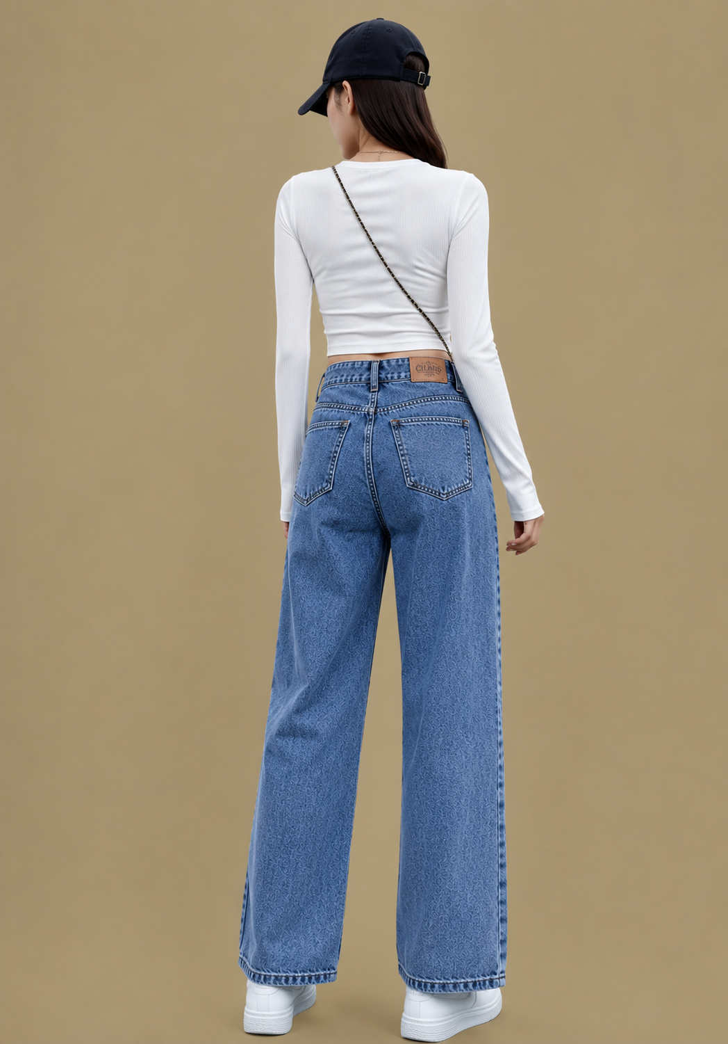 Women & Girl Casual, Solid, Denim Jeans high Rise Regular Fit In Color Light Blue