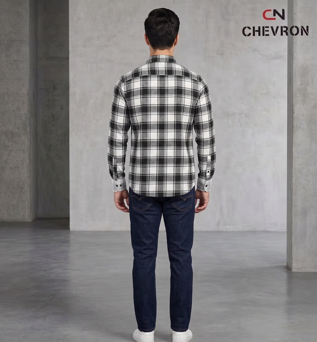 Men Checks Shirt