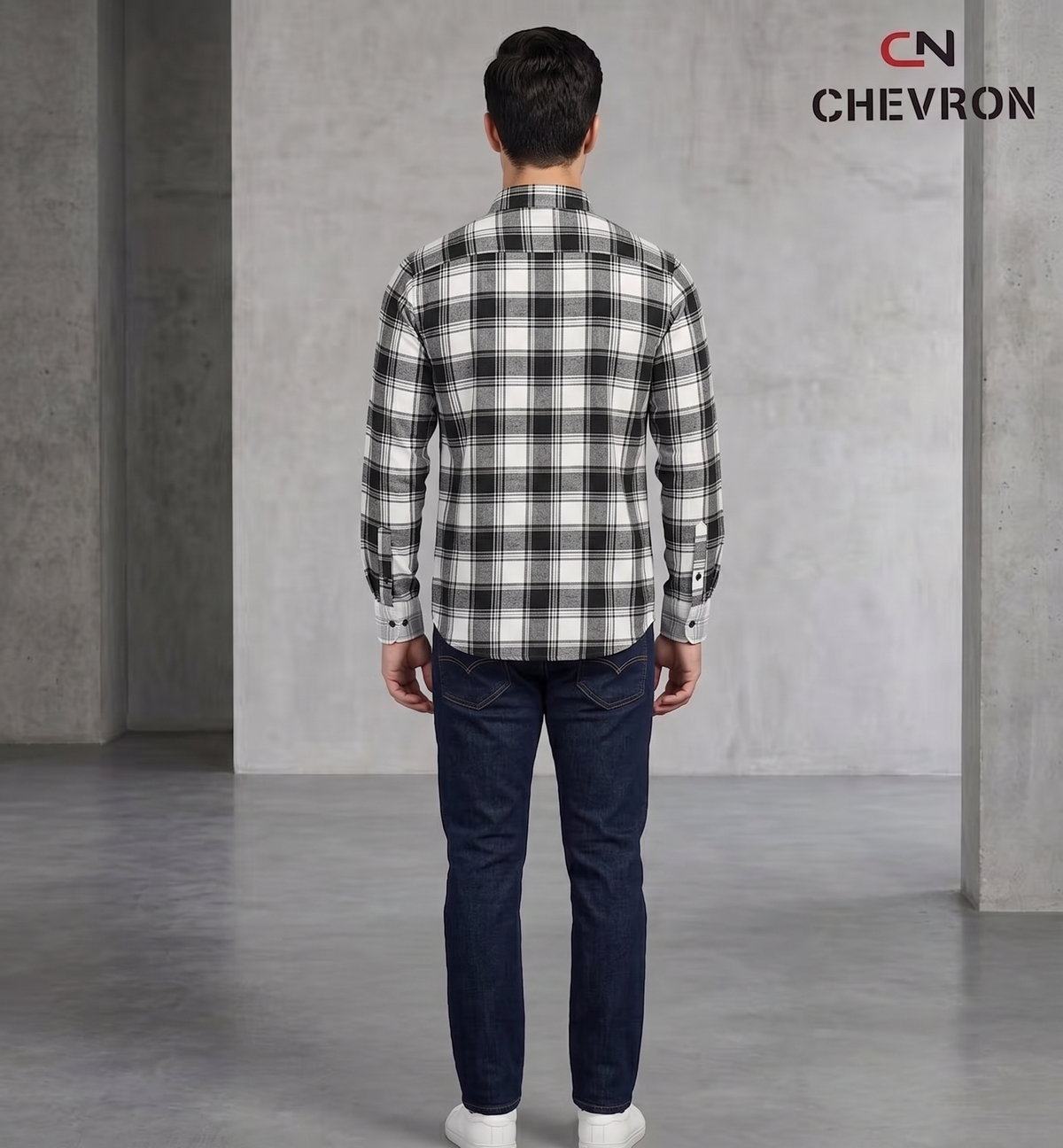 Men Checks Shirt