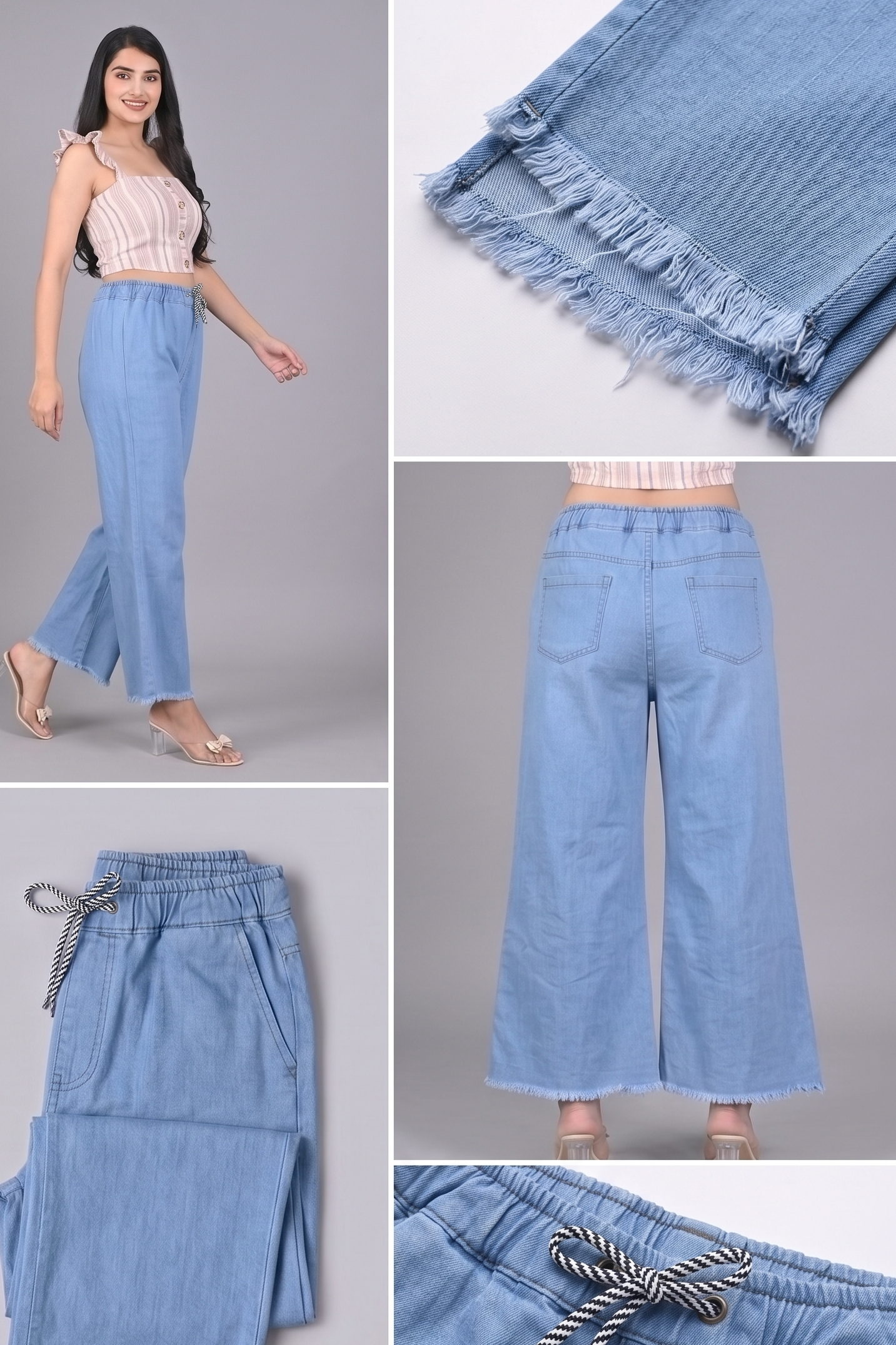 WOMEN JEANS WOMEN PLAZZO WOMEN TROUSER