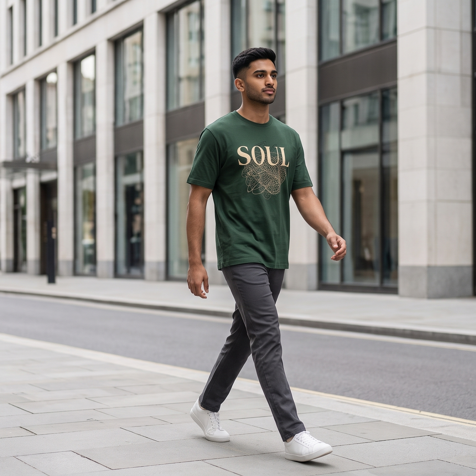 Oversized cotton t-shirt for men and women