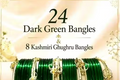 SAVAN GREEN SPECIAL KASHMIRI GHUNGROO NAG BANGLES