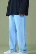 Light Blue Straight Fit Jeans