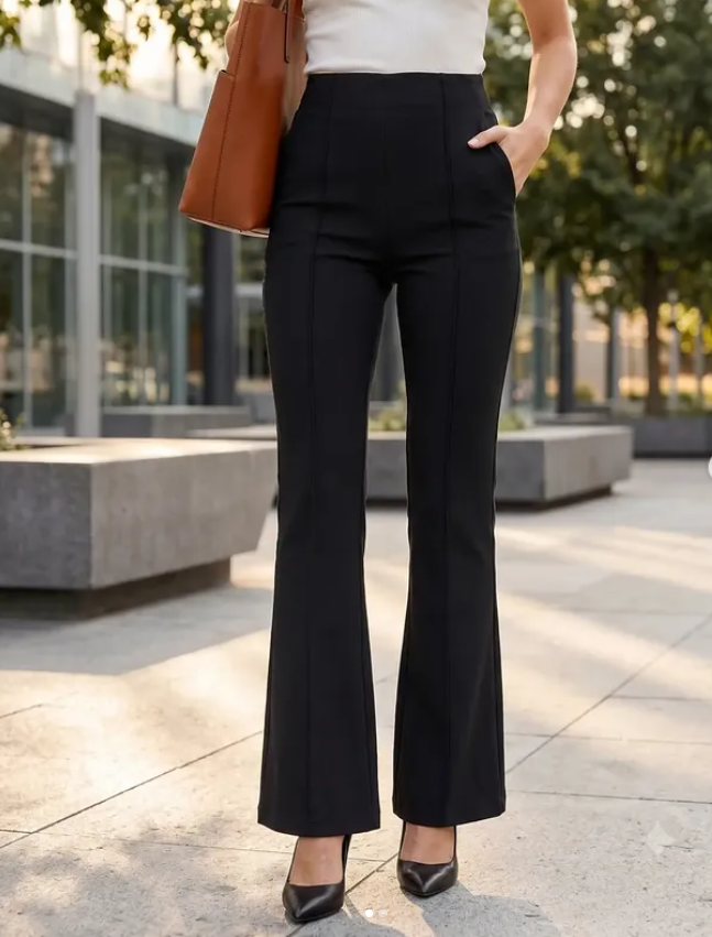 trendy retro women trouser