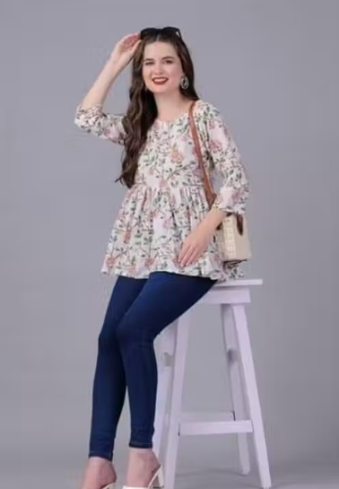 Beautiful Women Printed Top