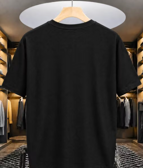 grey Mens casual  round neack t-shirt
