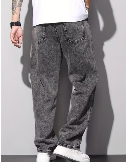 grey baggy jeans for mens