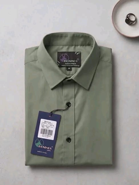 premium  MENS SOLID SHIRT WITH POCKET